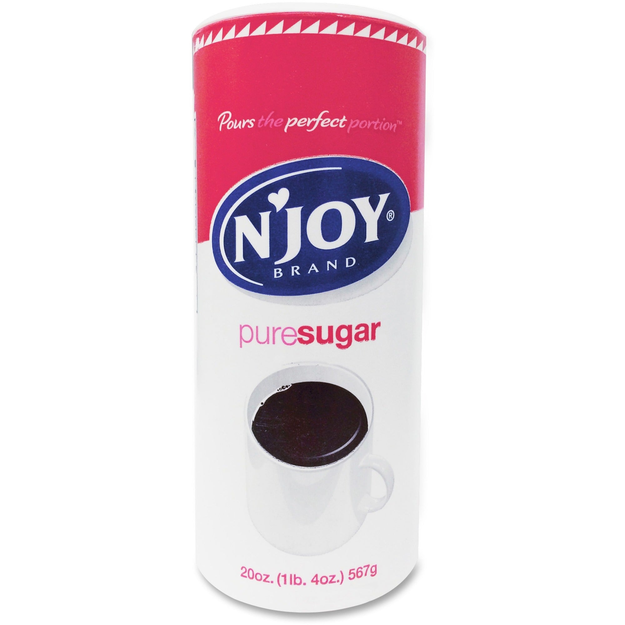 Njoy Cane Sugar - 20 oz (567 g) - Natural Sweetener - 1 Each