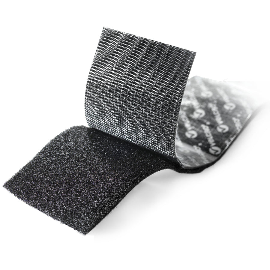 VELCRO®  90197 Heavy Duty Industrial Strength - 15 ft Length x 2" Width - Black - Temperature Resistant, Water Proof - For Holding Roll - 1 Roll