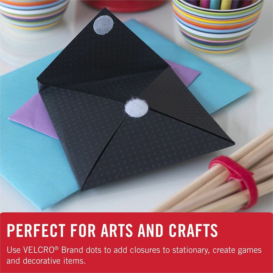 VELCRO&reg; Sticky Back 5/8in Circles White 100 ct - Alternate-Image15