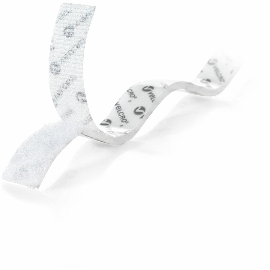 VELCRO® Sticky Back 30ft x 3/4in Roll White - Multi-Surface Hanging Roll