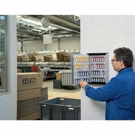 DURABLE 72-Key Brushed Aluminum Key Cabinet - Alternate-Image21