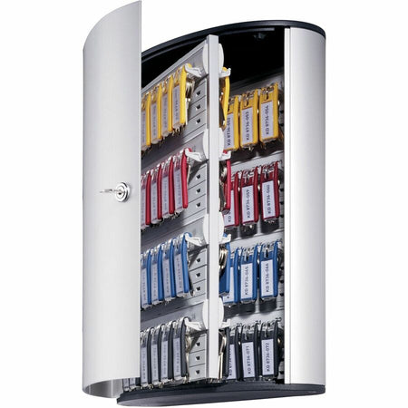 DURABLE 72-Key Brushed Aluminum Key Cabinet - Alternate-Image20