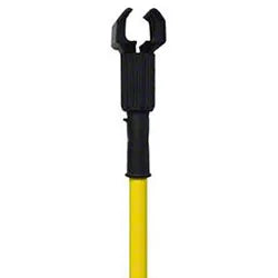 Yellow 60” Jaw Style Mop Handle - 12 Case Qty