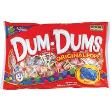 Dum Pops Original Candy Variety Pack - 300 Count Gluten-Free Bag - Sweets