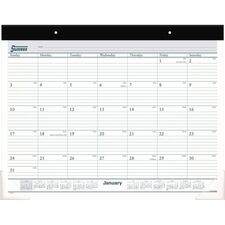 At-A-Glance Classic Monthly Desk Pad 21.75’’ x 17’’ Jan–Dec 2025 Single-Page Daily Layout Julian Dates White Sheets