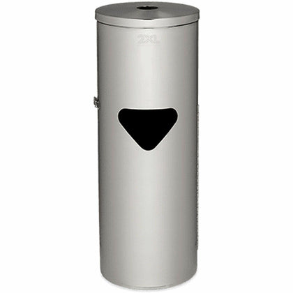 2XL Stainless Steel Stand Wiper Dispenser: Refillable Smudge Resistant Hands-free - Paper Towel Dispensers