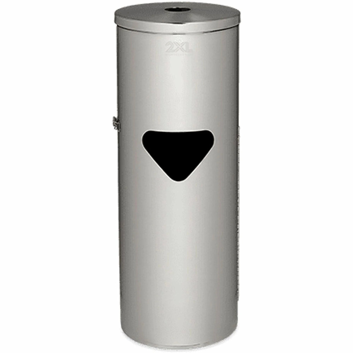 2XL Stainless Steel Stand Wiper Dispenser: Refillable Smudge Resistant Hands-free - Paper Towel Dispensers