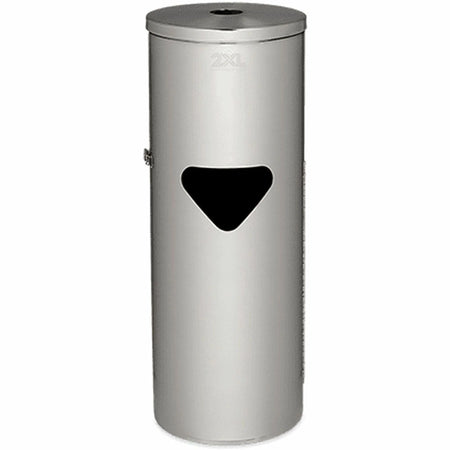 2XL Stainless Steel Stand Wiper Dispenser: Refillable Smudge Resistant Hands-free - Paper Towel Dispensers