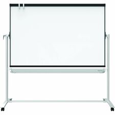 Quartet Prestige 2 Mobile Presentation Easel - 72’’ (6 ft) Width x 48’’ (4 Height - White Painted Steel Surface
