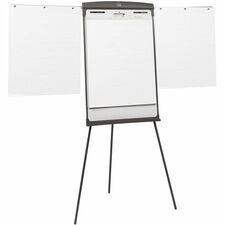 Quartet Standard Nano-Clean Magnetic Presentation Easel - 27’’ (2.2 ft) Width x 35’’ (2.9 Height - White Painted Steel