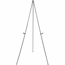 Lorell Presentation Easel - Black - For - Easels