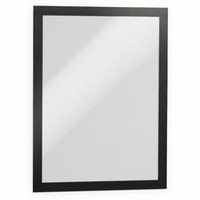 DURABLE Self-adhesive Frames - 9’’ x 14’’ Frame Size - Holds 8.50’’ 11’’ Insert - Rectangle - Horizontal Vertical