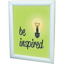 Deflecto Wall-Mount Display Frame - 12.25’’ x 18.25’’ Size - Holds 11’’ 17’’ Insert - Rectangle - Vertical Horizontal
