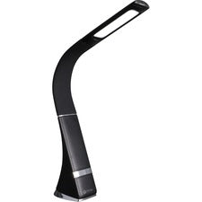 OttLite Wellness Desk Lamp - LED Bulb - Rechargeable Battery USB Charging - Mountable - Black - for Home Kitchen Table