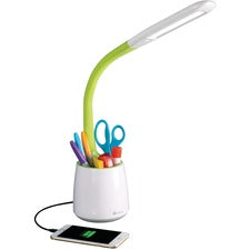 OttLite Desk Lamp - LED - White Green - Mountable - Lamps & Lighting