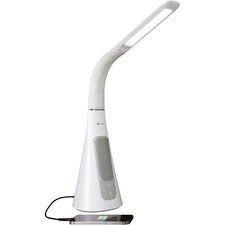OttLite SanitizingPRO LED Desk Lamp with UVC Air Purifier - Bulb - Sanitizing Glare-free Light USB Charging Adjustable