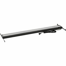 HON Recessed Task Light for 60’’-72’’W Overhead Storage Black Finish - Fluorescent Bulb - Steel - Mount Shelf Mountable