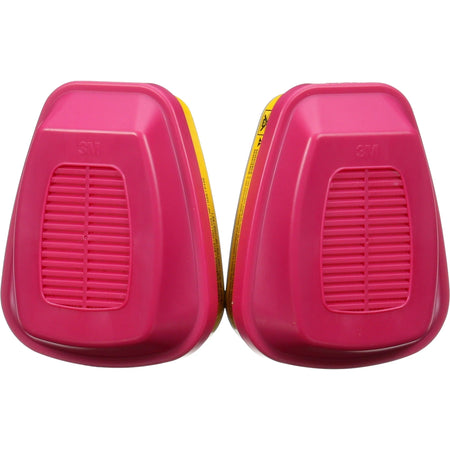 3M 60923 Cartridge/Filter: Organic Vapor/Acid Gas - Reusable - 2/Bag - Air Respirators & Accessories