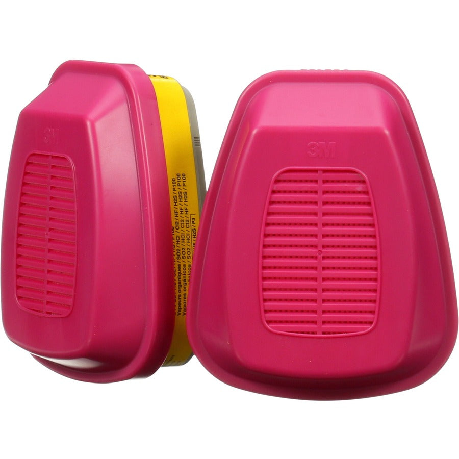 3M 60923 Organic Vapor/Acid Gas Cartridge/Filter - Left