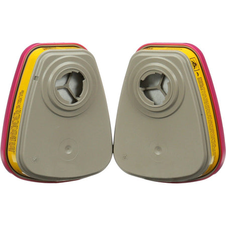 3M 60923 Organic Vapor/Acid Gas Cartridge/Filter - Rear