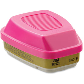 3M 60926 Cartridge/Filter: Multi Gas/Vapor Protection - Low Profile Comfort - 2/Pack - Air Respirators & Accessories
