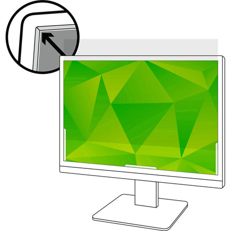 3M Anti-Glare Filter: Clear Matte Screen Protector for 19.5’’ Widescreen LCD Monitor - Filters & Protectors