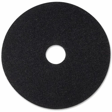 3M Black Stripping Pads - 12’’ Diameter - Pack of 5 - Carton - Floor Machines & Accessories