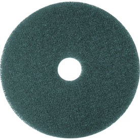 3M Blue Cleaner Pads: 12’’ Round Scrubbing Pads for Hard Floors - Floor Machines & Accessories