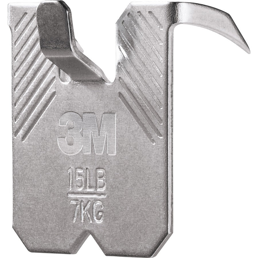 3M CLAW Drywall Picture Hanger - 15 lb (6.80 kg) Capacity - for Pictures Mirror Decoration Art Home - Gray - 5 / Pack