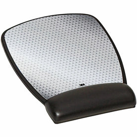 3M Gel Mouse Pad: Ergonomic Black Pad - 0.75’’ x 6.75’’ 8.50’’ - Pads & Wrist Rests