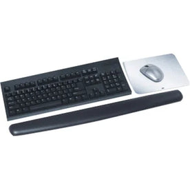 3M Gel Wrist Rest: Comfortable Support for Wrists - Black 2.50’’ x 25’’ - Mouse Pads & Rests