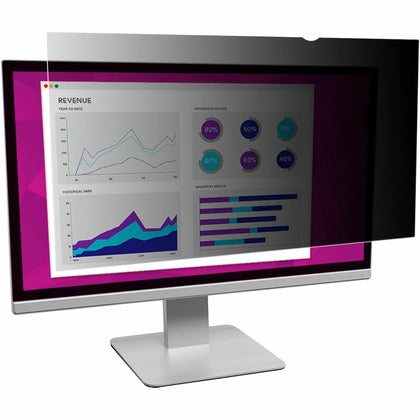 3M High Clarity Privacy Filter: Black Glossy for 24’’ Widescreen LCD Monitor - Screen Filters & Protectors