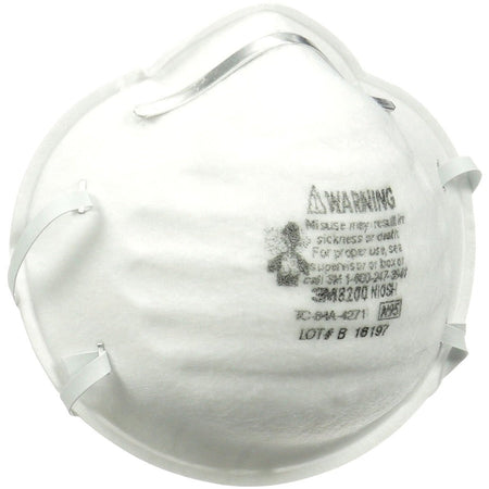 3M N95 Particulate Respirator 8200 Mask - Right