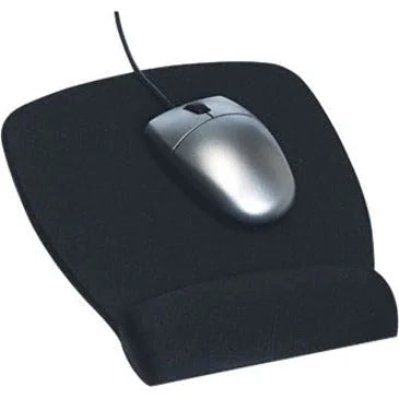 3M Nonskid Mouse Pad: 8.50’’ x 6.75’’ 0.75’’ - Black Foam - Anti-Slip Surface - Computer / Laptop Accessories