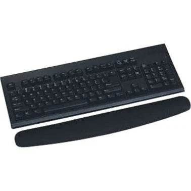 3M Nonskid Wrist Rest: Comfortable Foam Support - Black - 2.75’’ x 0.75’’ - Mouse Pads & Rests