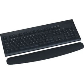 3M Nonskid Wrist Rest: Comfortable Foam Support - Black - 2.75’’ x 0.75’’ - Mouse Pads & Rests