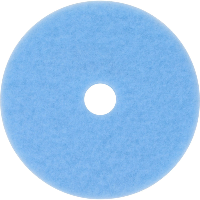 3M Sky Blue Hi-Performance Burnish Pad 3050 - Round20’’ Diameter x 1’’ Thickness - Burnishing - Floor Machines &