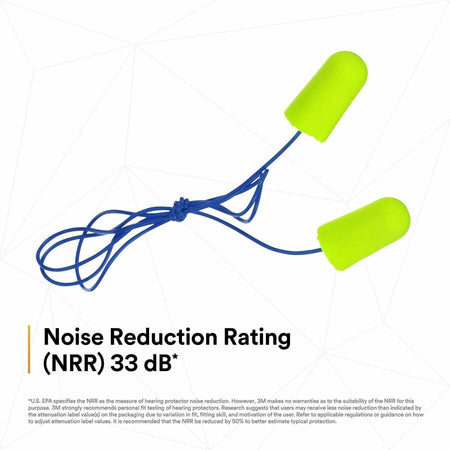 3M soft Yellow Neons Corded Earplugs - Alternate-Image4