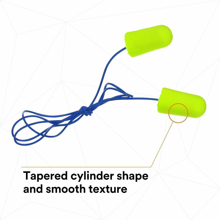 3M soft Yellow Neons Corded Earplugs - Alternate-Image2