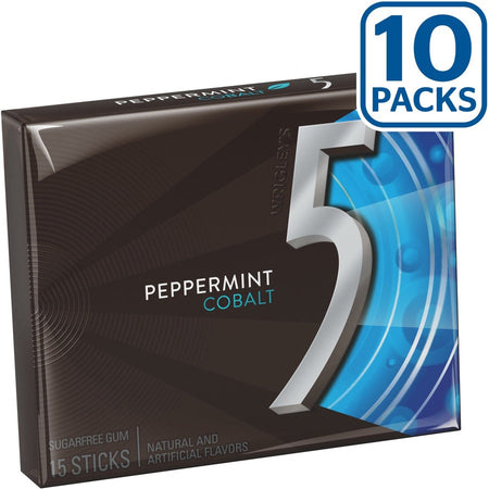 5 Gum Cobalt 5 Peppermint Sugar-free Gum - Right