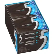 5 Gum Cobalt Peppermint Sugar-free - Individually Wrapped - 10/Box - Sweets