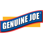 Genuine Joe Lobby Dust Pan - 11.50" Wide - Aluminum Handle - Black, Silver - 1 Each