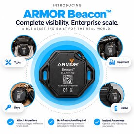 ARMOR Beacon™ BLE Asset Tracker – Connected Asset Monitoring Device
