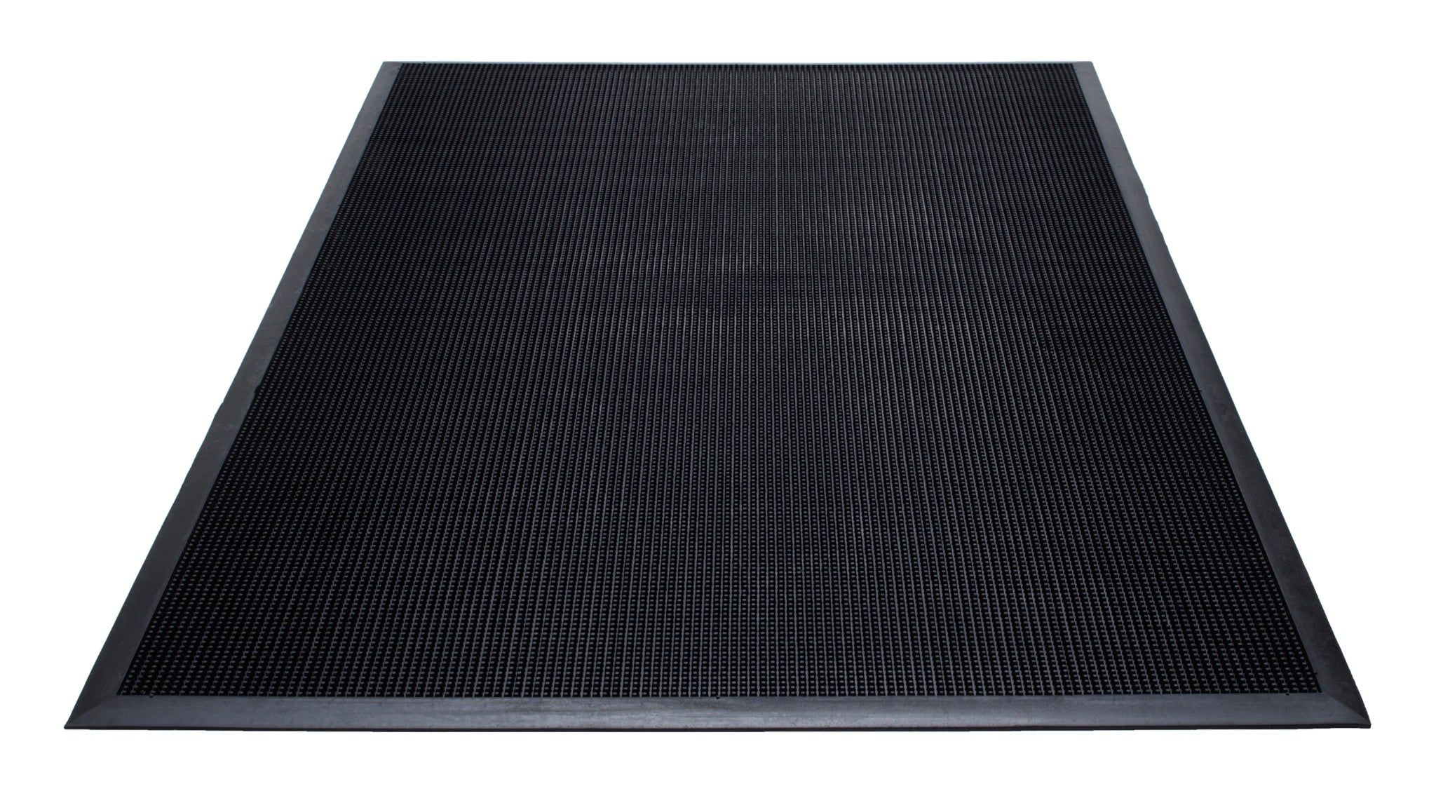 Brush Tip Scraper Outdoor Floor Mats - Black / 18’’x28’’