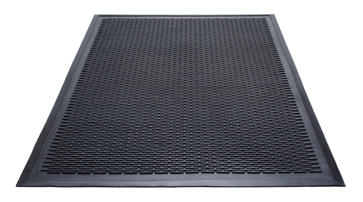 Clean Step Scraper Outdoor Floor Mat - Black / 3’x5’ - Mats