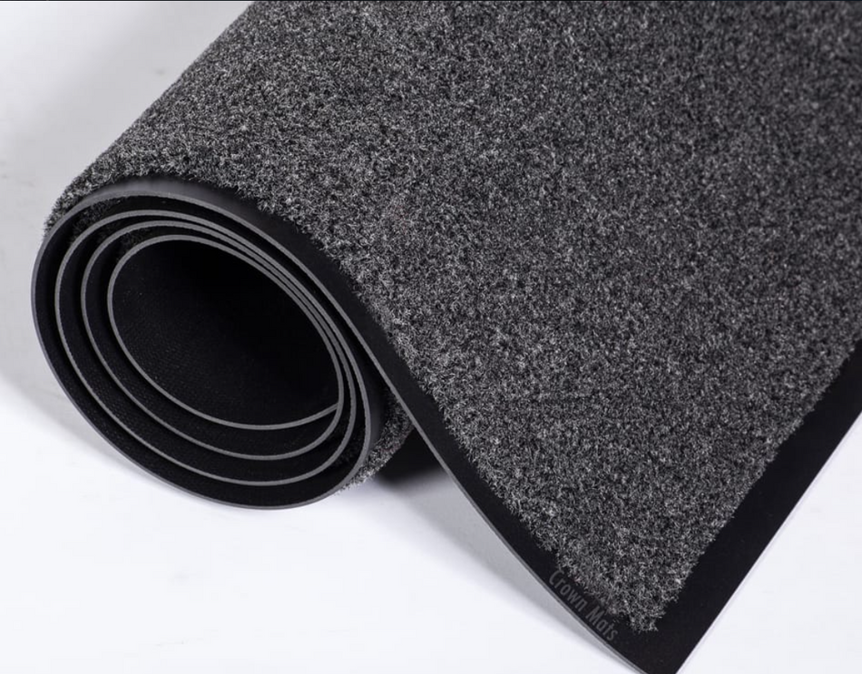 Wonder Pro Plush Wiper 4' x 6' Floor Mat, Black