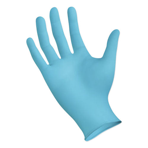 First Glove Blue Nitrile Gloves, 4 Mil, Large, CASE (1,000 gloves)