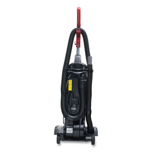Force Quietclean Upright Vacuum SC5845B, 15" Cleaning Path, Black