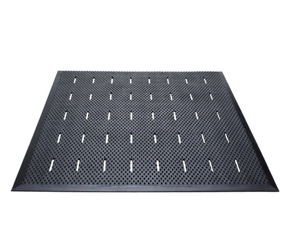 Free Flow Comfort All Rubber Mat-Black