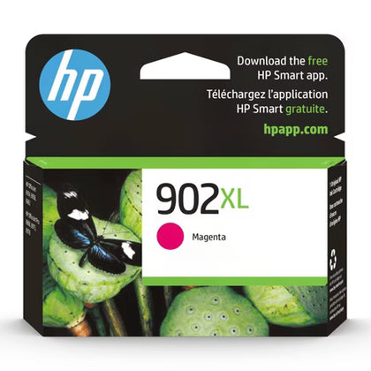 HP 902XL Original High Yield Inkjet Ink Cartridge, 8.5 mL, Magenta, 1 Each, 750 Pages